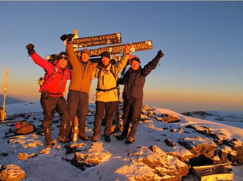 Barafu Camp to Uhuru Peak and down to Mkoani/Millennium Camp