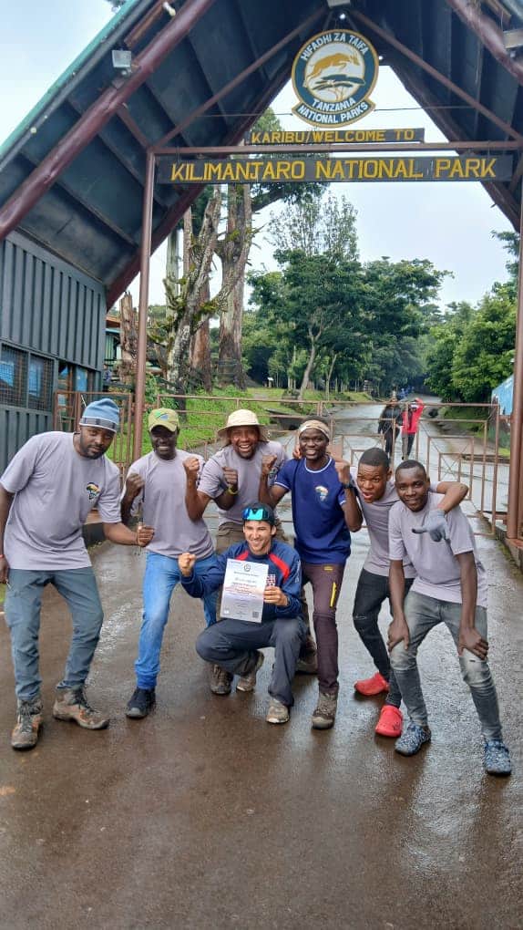 ARUSHA → MACHAME GATE → MACHAME CAMP
