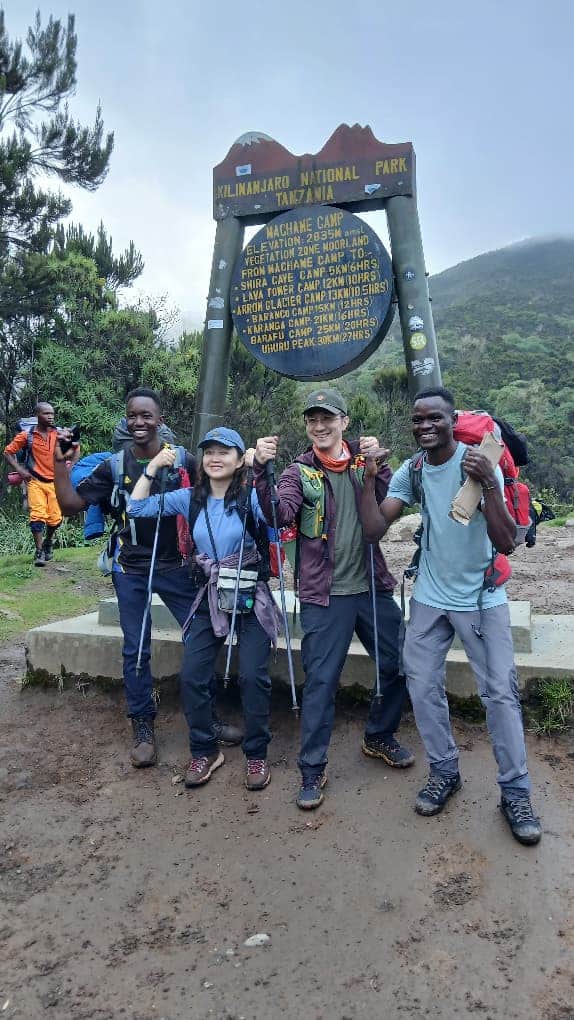 MACHAME CAMP → SHIRA CAMP