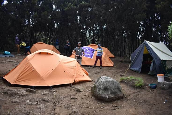 Umbwe Cave Camp to Barranco Camp