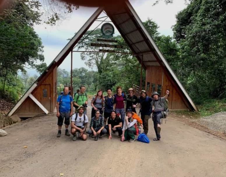 Millennium Camp to Mweka Gate and Return to Moshi